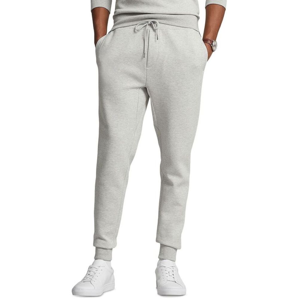 Polo Ralph Lauren Mens Double-Knit Jogger Pants XXL Grey Heather - NWT $138